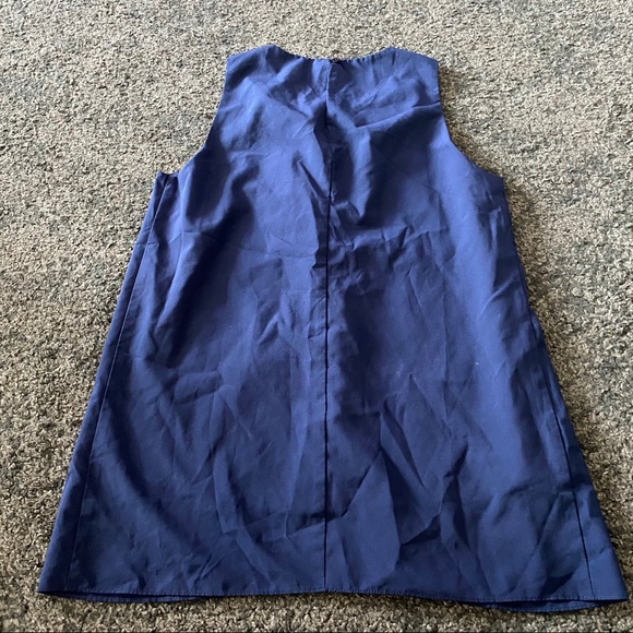 barneys new york navy blouse top - Picture 3 of 3